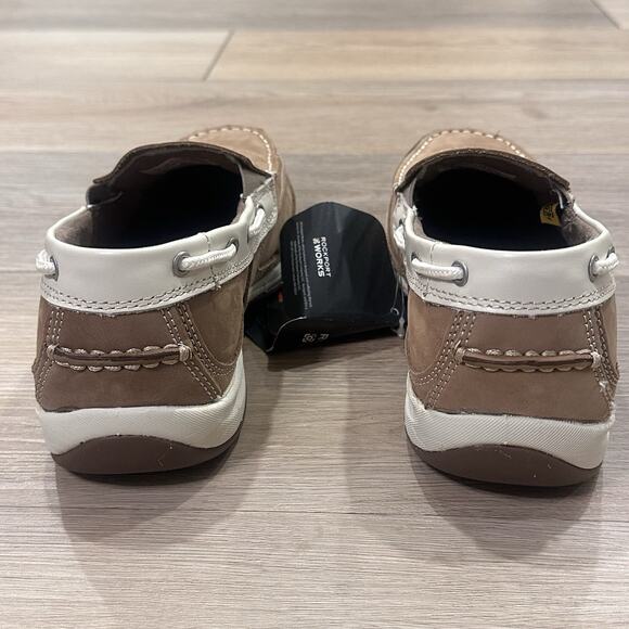 Rockport Works NIB Women's 7.5 Sailing Club Work Boat Shoes Steel Toe - Picture 12 of 12